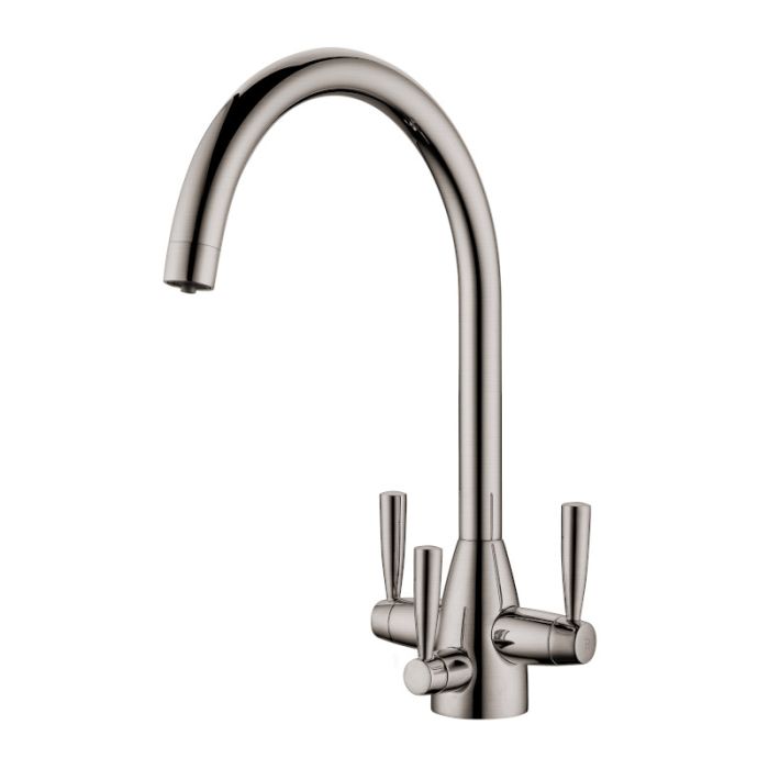 Eclipse Tri-Spa Filter Tap with Swivel Spout Brushed Nickel Tech