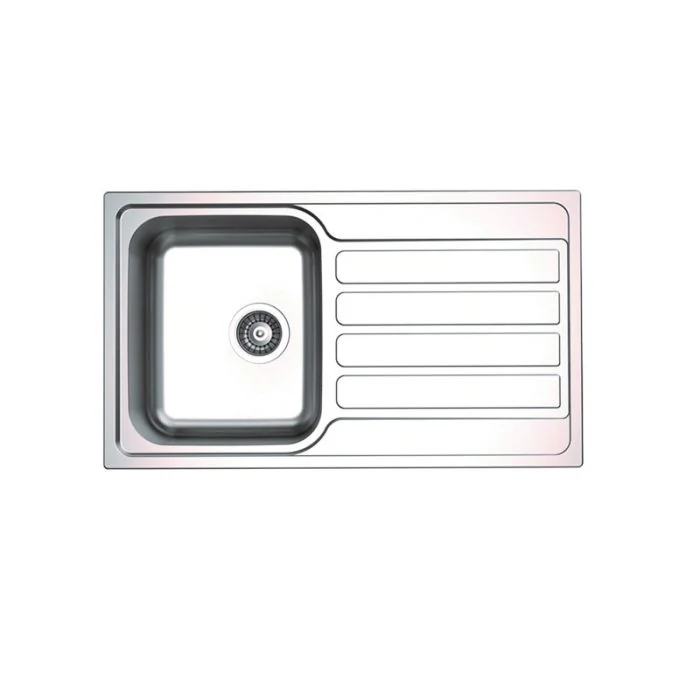 Indio Single Bowl Kitchen Sink Stainless Steel