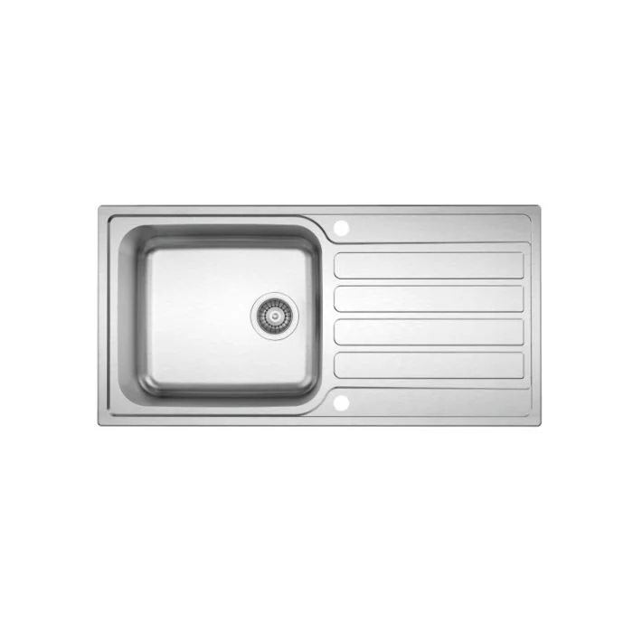 Indio Large Bowl Kitchen Sink Stainless Steel