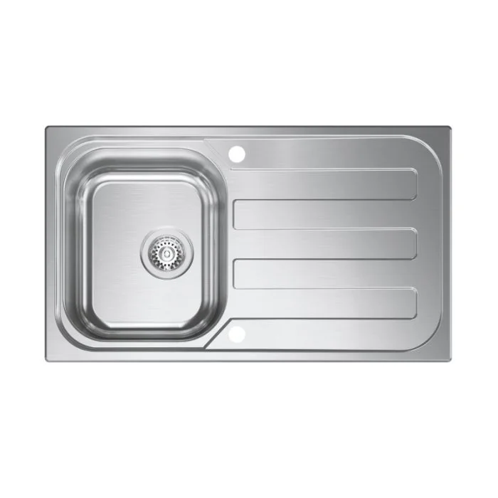 Kudos 1 Bowl Inset Kitchen Sink Stainless Steel