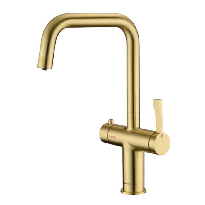 Magus 3 3in1 U Spout Filtered Kettle Tap Brushed Brass