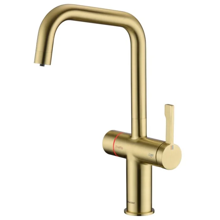 Magus 4 4in1 Filtered and Boiling Water Tap Brushed Brass