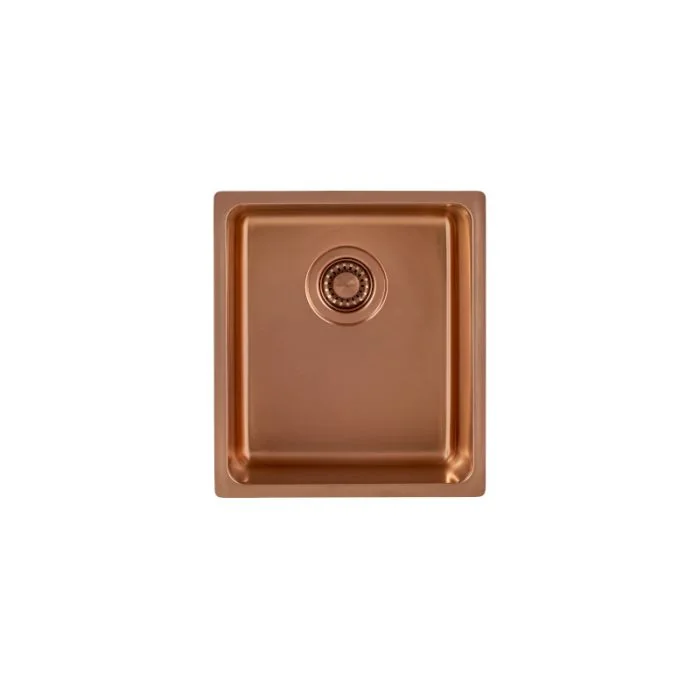 Salsa PVD SA35RC Undermount 1 Bowl Sink Copper