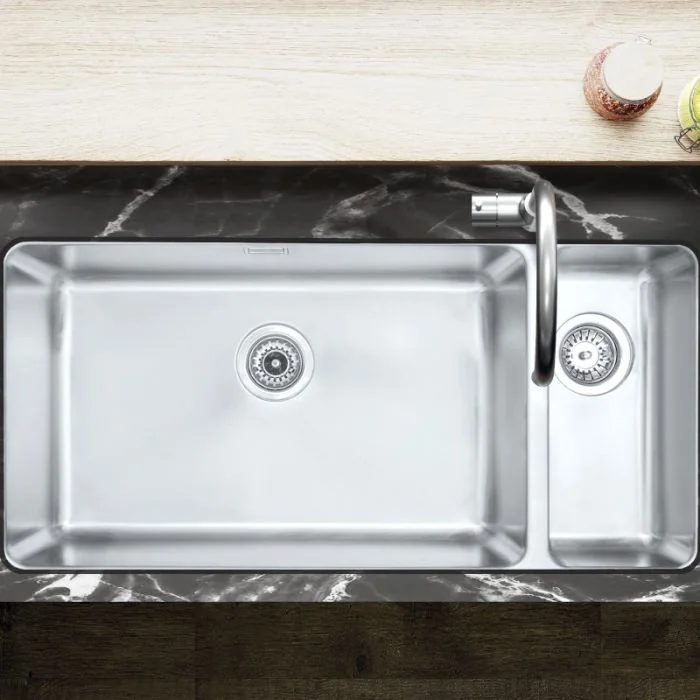 Salsa SA90L Undermount 1.5 Bowl Sink Stainless Steel