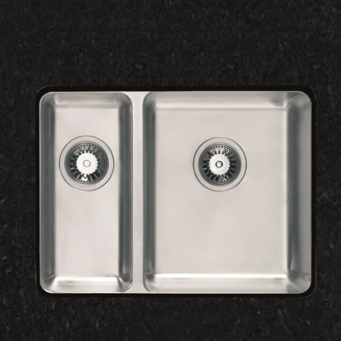 Salsa SA60R Undermount 1.5 Bowl RH Sink Stainless Steel