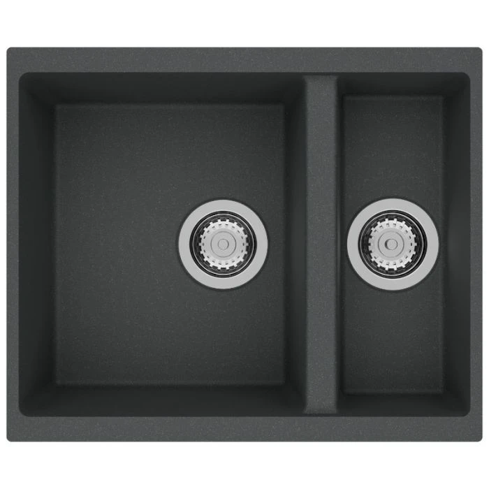 Siena 1.5 Bowl Inset or Undermount Sink Basalt