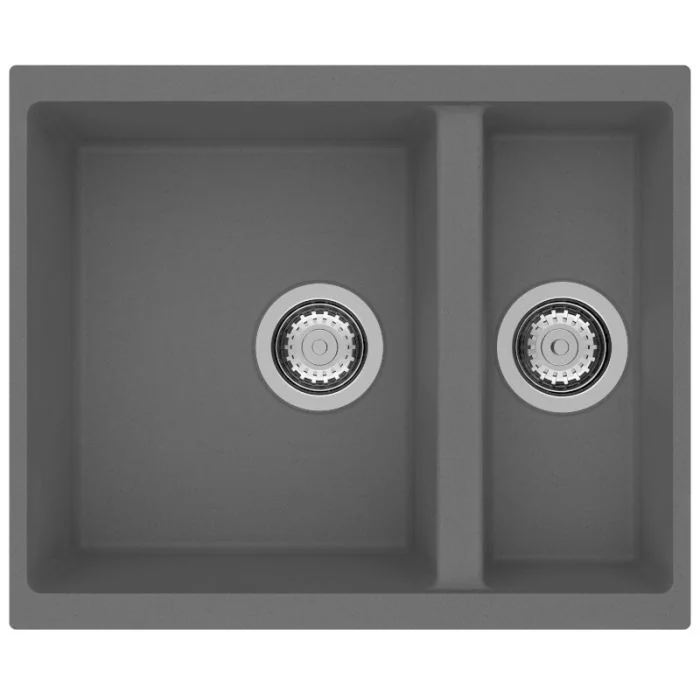Siena 1.5 Bowl Inset or Undermount Sink Concrete
