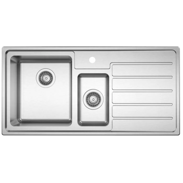 Solar 1.5 Bowl RHSB Inset Sink Stainless Steel