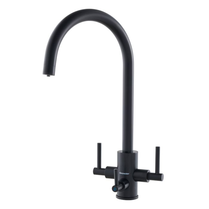 Stella Mixer Cold Filter Tap Swivel Spout Matt Black