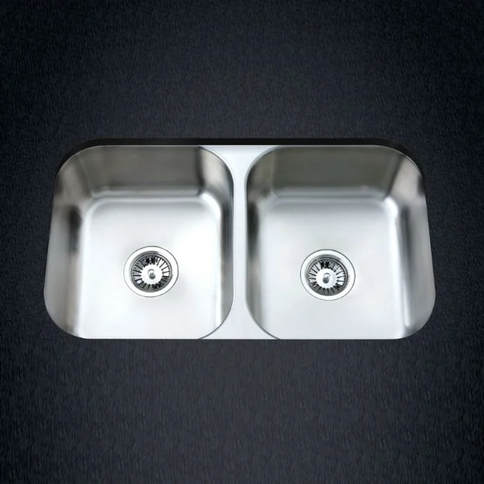Tango Undermount 2 Bowl Kitchen Sink Stainless Steel