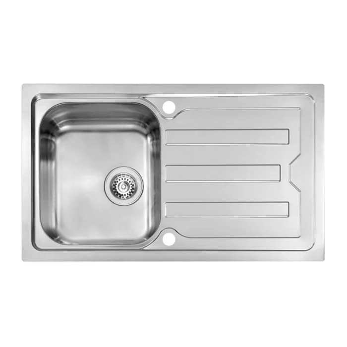 Viva Single Bowl Kitchen Sink Stainless Steel