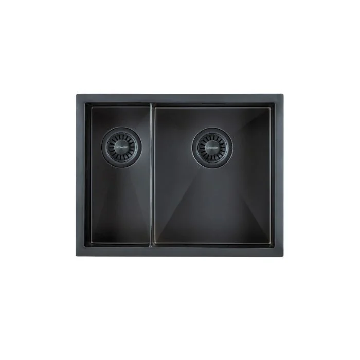 Volta PVD VL53RBL Undermount 1.5 Bowl Sink Matt Black LHSB