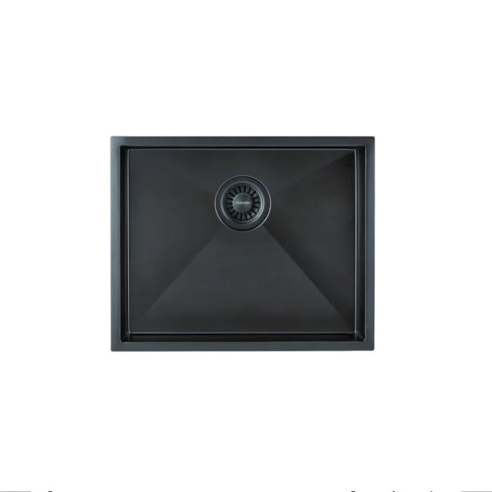 Volta PVD VL500BL Undermount 1 Bowl Sink Matt Black