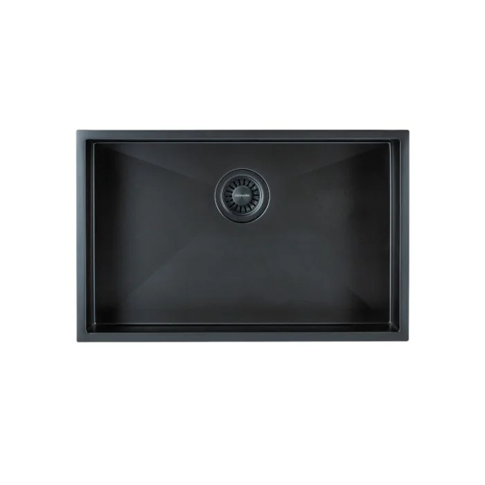 Volta PVD VL650BL Undermount 1 Bowl Sink Matt Black