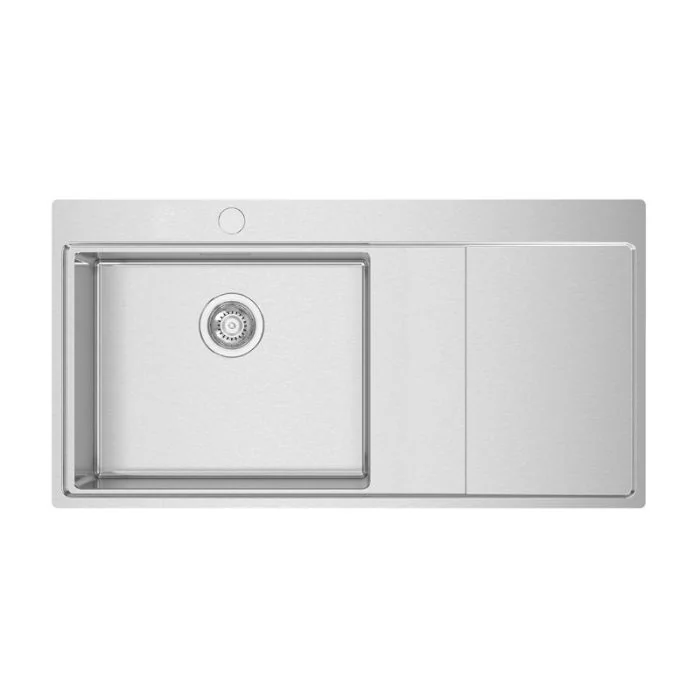 Xeron 105 1 Bowl RHD Inset Sink Stainless Steel
