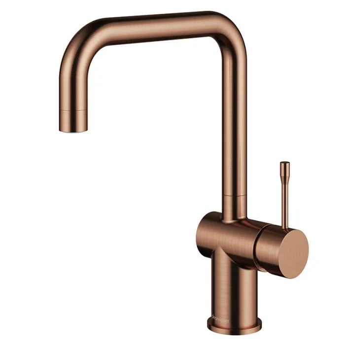 Zodiac D Spout Sink Mixer Regency Copper