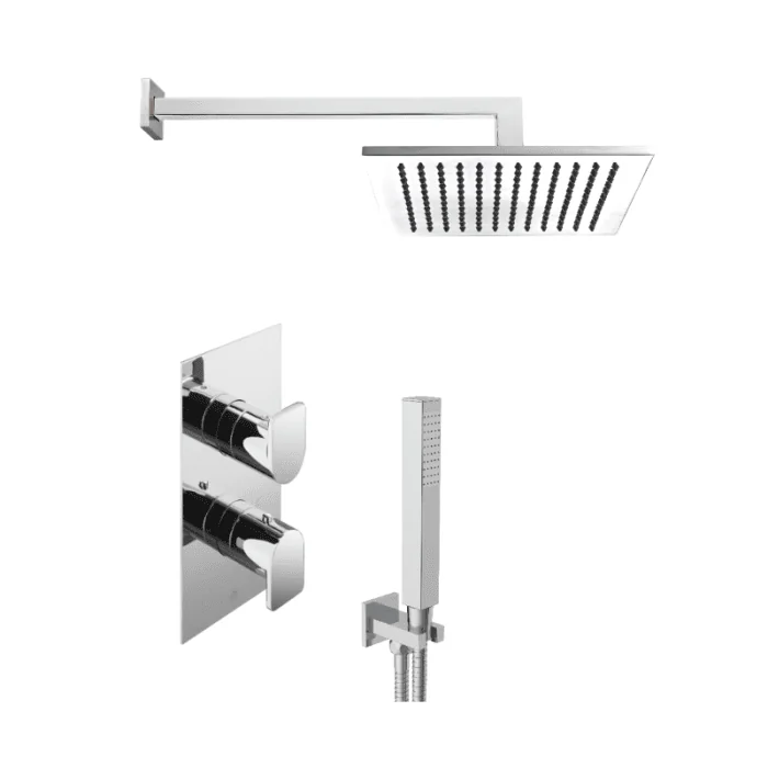 Form 2-Way 2-Lever Shower Pack Chrome