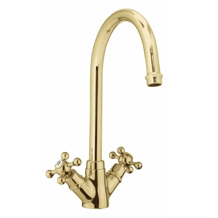 Cottage Mono Sink Mixer Gold