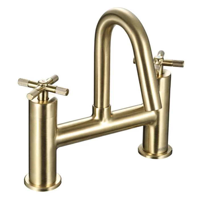 Cruzar Bath Filler Brushed Brass