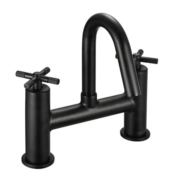 Cruzar Bath Filler Matt Black