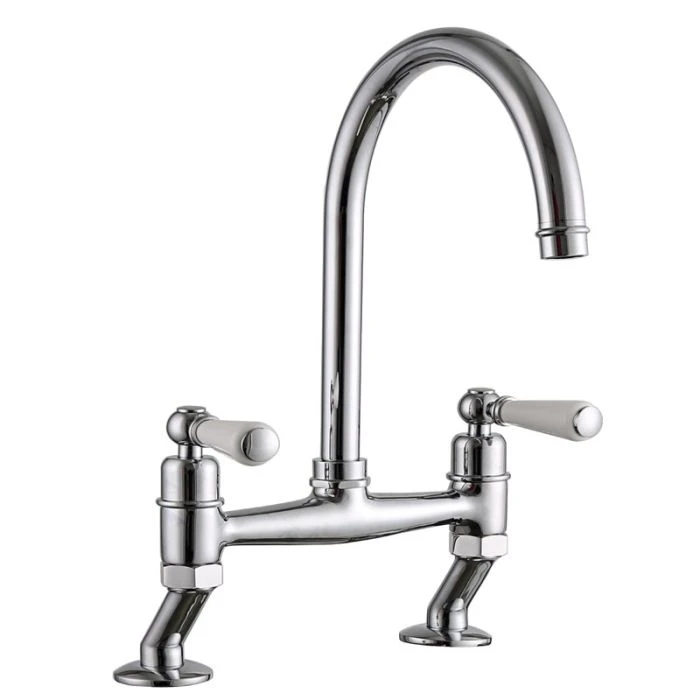 Dephini Bridge Sink Mixer Chrome