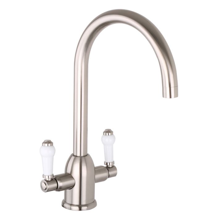 Dephini Monobloc Sink Mixer Brushed Nickel