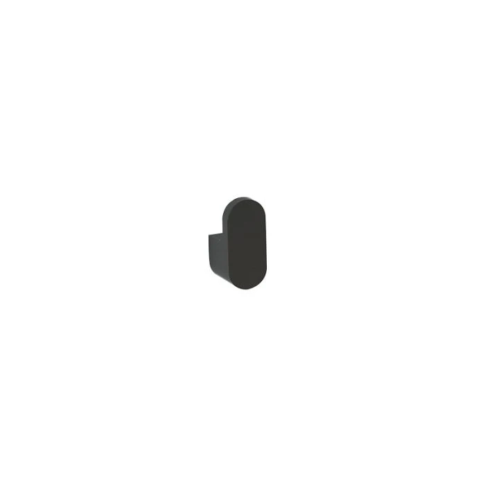 Round Robe Hook Matt Black