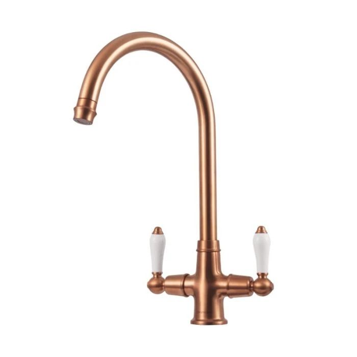 Elegance Mono Sink Mixer Brushed Copper