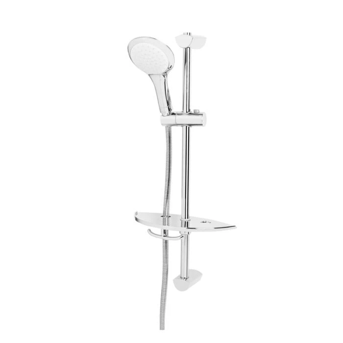Economy Single Function Slide Bar Shower Kit