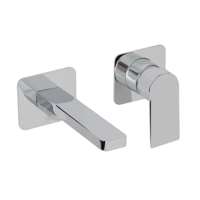 Form Wall Mounted Basin Mixer Chrome