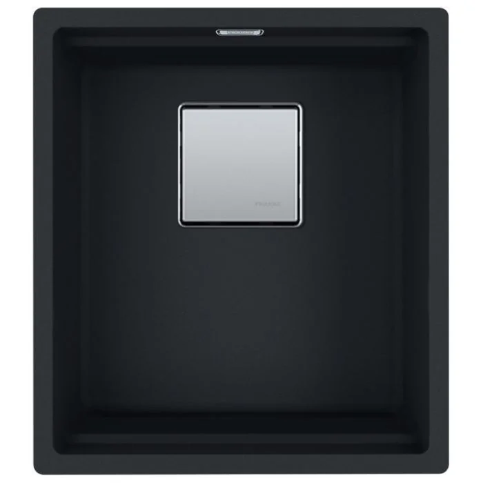 Franke Kubus 2 (KNG 110-37) Undermount Sink Matt Black
