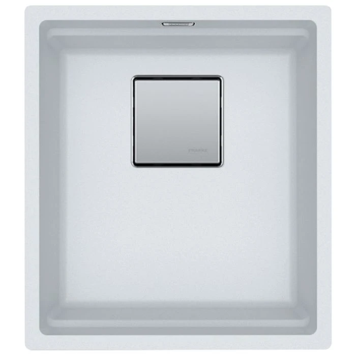 Franke Kubus 2 (KNG 110-37) Undermount Sink Polar White