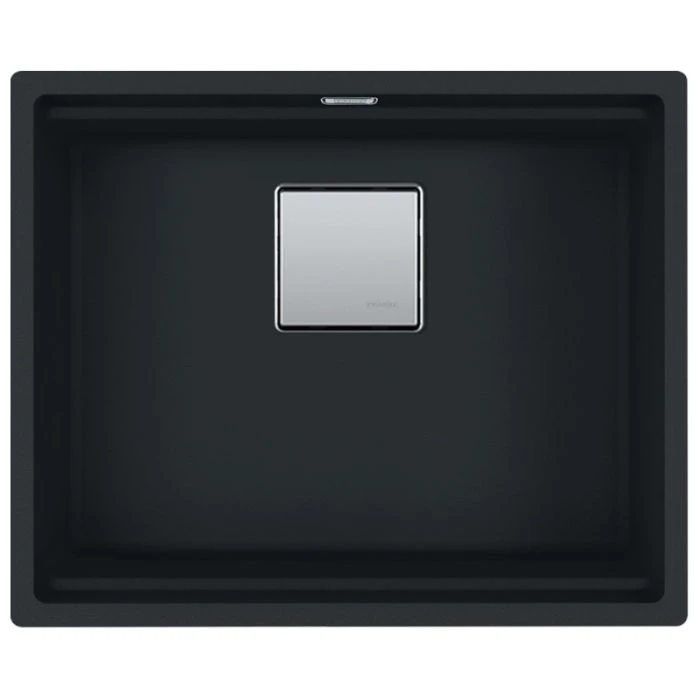 Franke Kubus 2 (KNG 110-52) Undermount Sink Matt Black