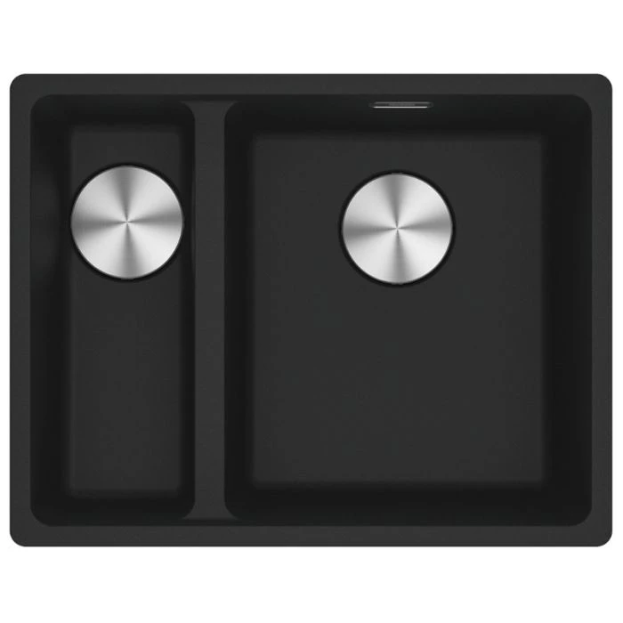 Franke Maris 1.5 Bowl LHSB Undermount Sink Matt Black