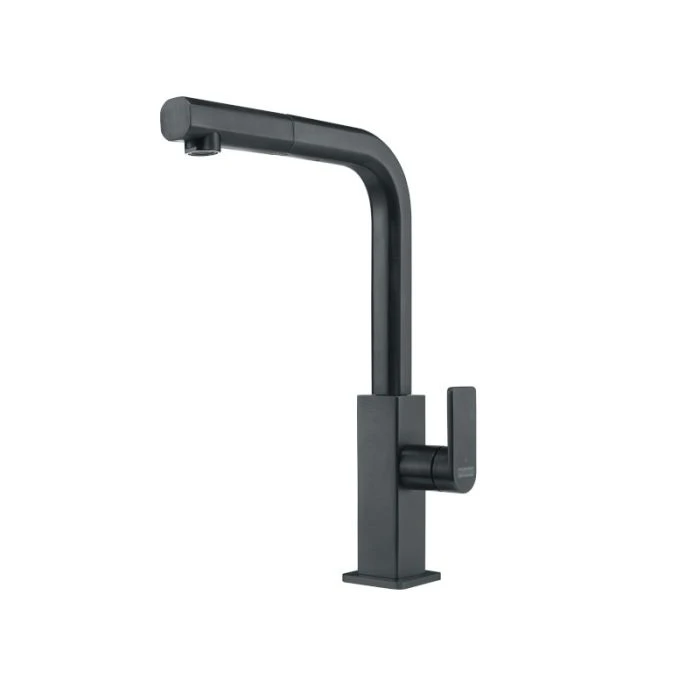 Franke Mythos Pull-Out Nozzle Mixer Tap Industrial Black