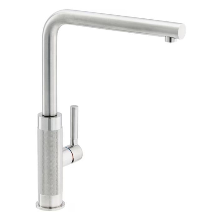 Franke Tessuto L Spout Monobloc Sink Mixer Decor Steel