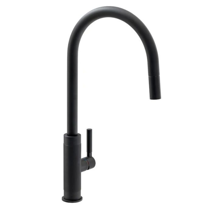 Franke Tessuto Pull-Out Nozzle Tap Matt Black