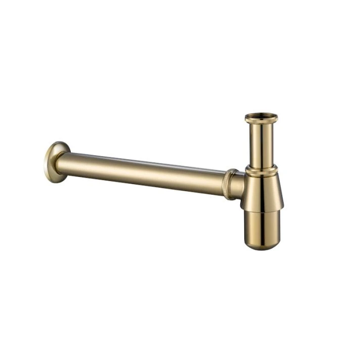 Grosvenor Traditional Bottle Trap Antique Brass