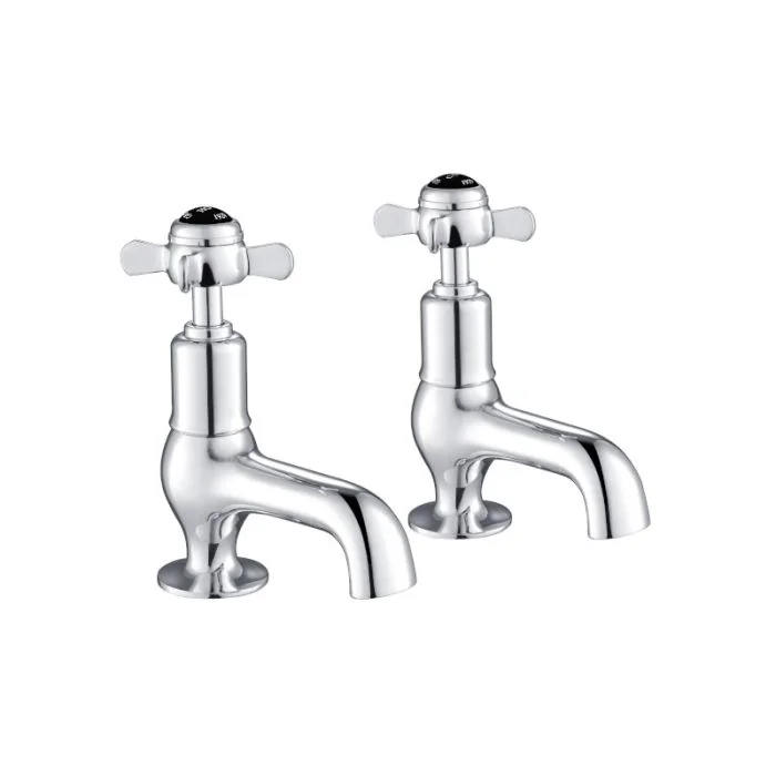 Grosvenor Pinch Cloakroom Basin Taps Chrome