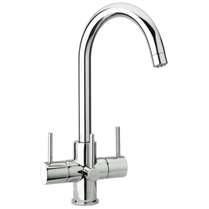 Genoa 3 Lever Single Flow Cold Filter Tap Chrome