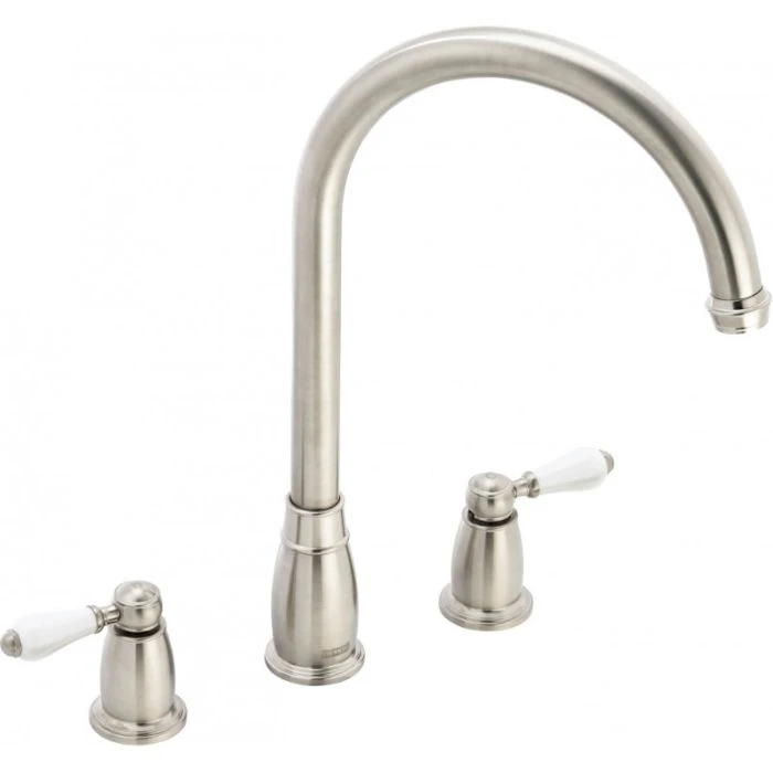 Franke Gloriana Lever 3-Hole Sink Mixer Decor Steel