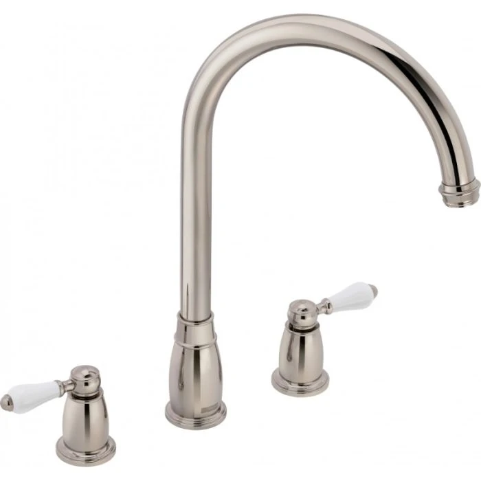 Franke Gloriana Lever 3-Hole Sink Mixer Polished Nickel