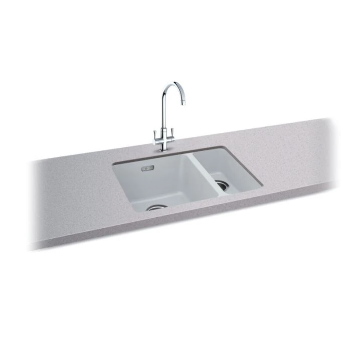 Carron Phoenix Haven 150-16 1.5 Bowl RHSB Sink Polar White