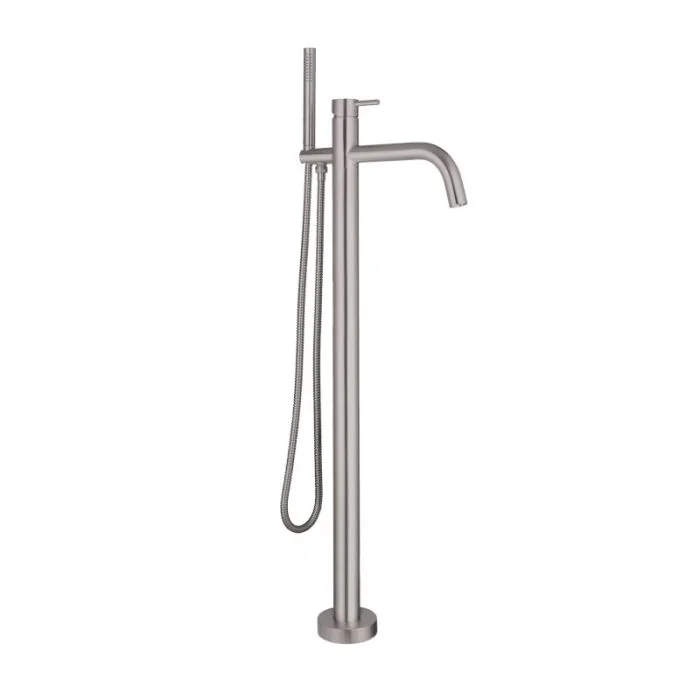 Inox Stainless Steel Floor Standing Bath Shower Mixer