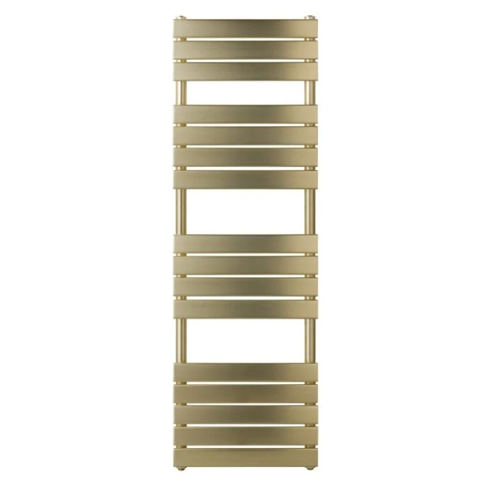 JTP Hix 1600 x 500 Straight Towel Rail Brushed Brass