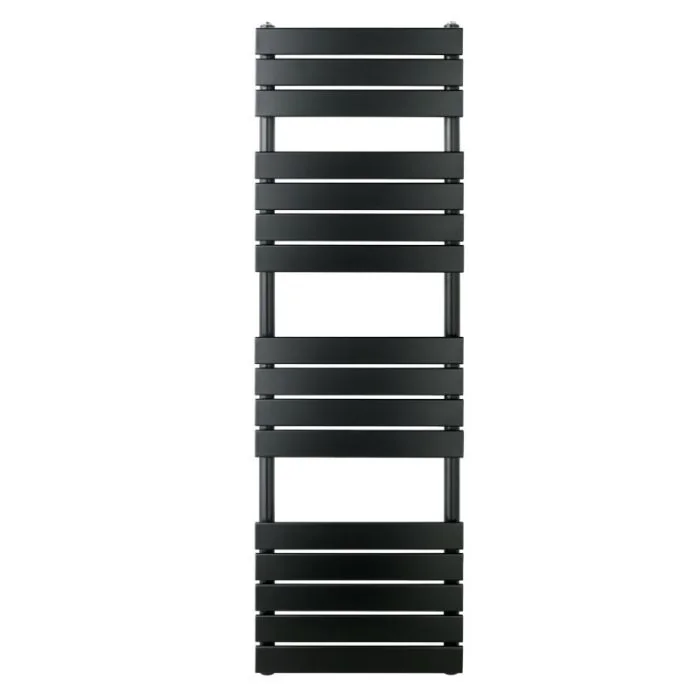 JTP Hix 1600 x 500 Straight Towel Rail Matt Black