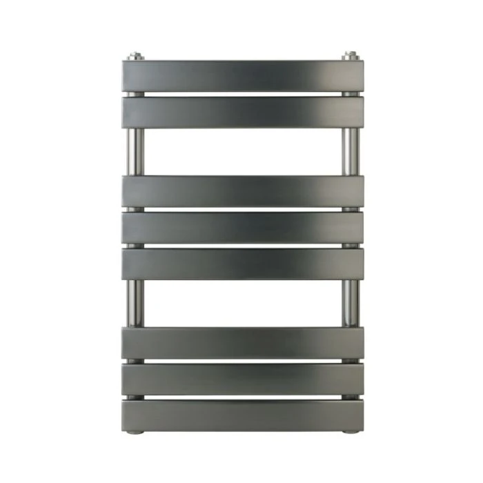 JTP Hix 800 x 500 Straight Towel Rail Brushed Black