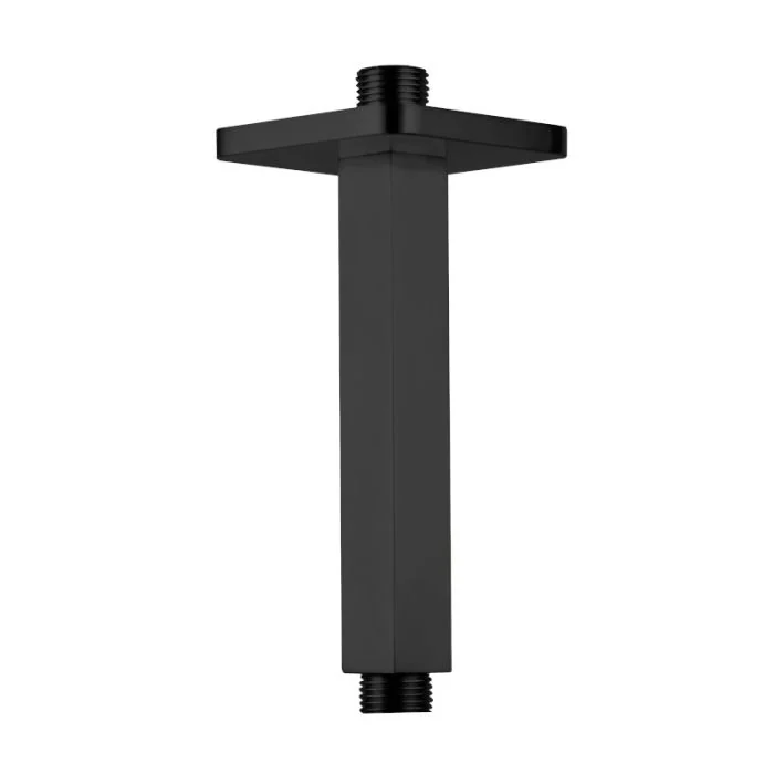Hix Ceiling Mounted Shower Arm Black