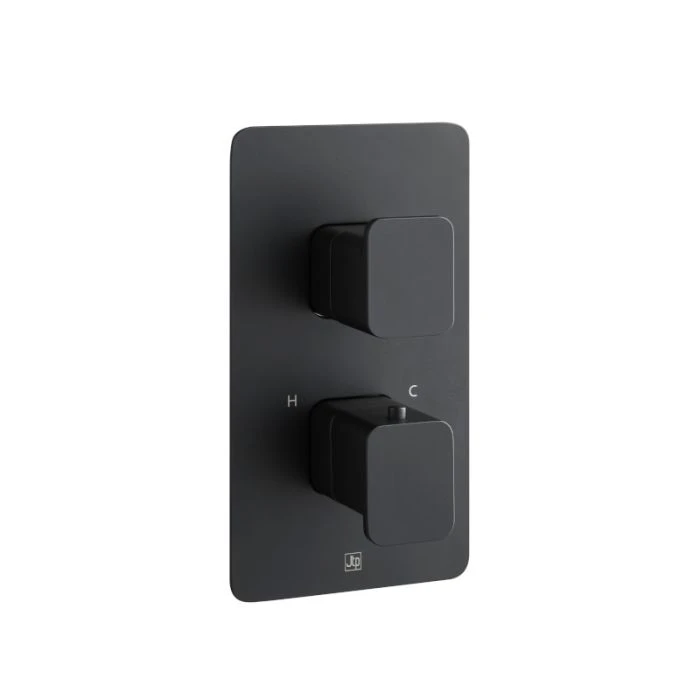 Hix Thermostatic Shower Valve Black