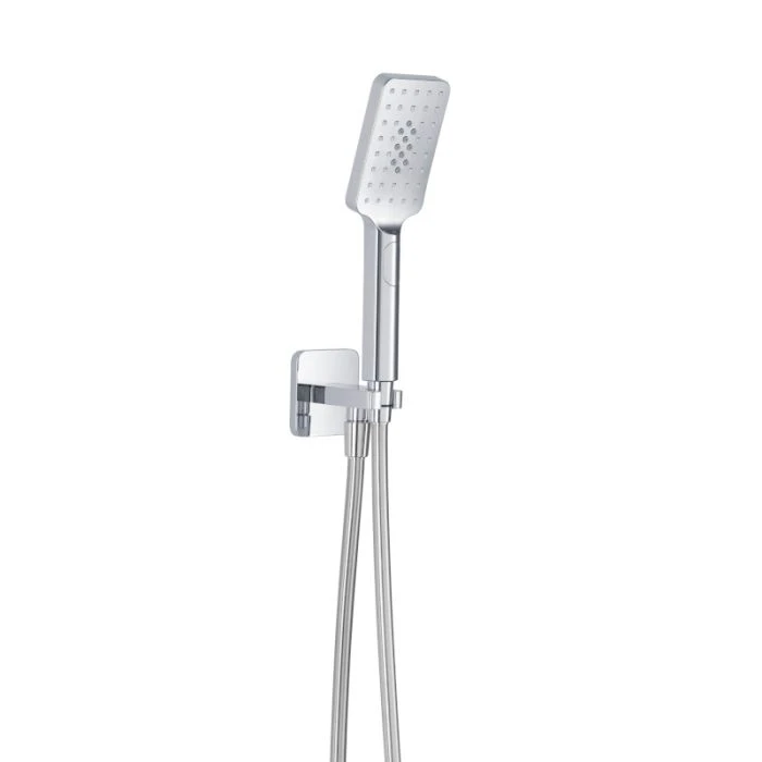 Hix Wall Outlet Handset Hose Kit Chrome